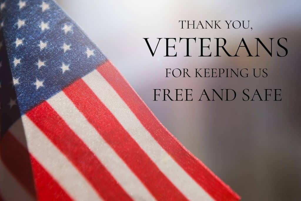 thank you veterans day 2022