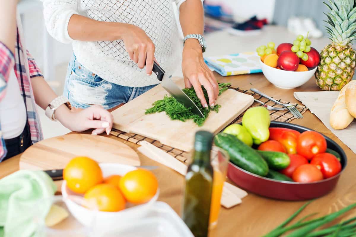 Preparing Vegetables Greater Seattle On The Cheap