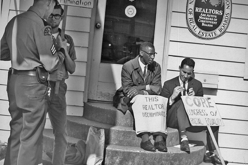 Seattle Fair Housing Protest 1964 (Seattle Municipal Archives)