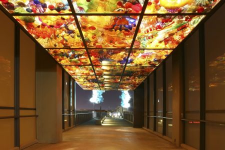 Chihuly bridge to Tacoma Glass Museum