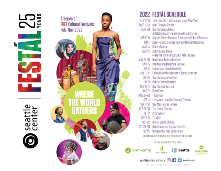 Free "Festál" ethnic festivals at Seattle Center Greater Seattle on