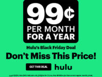 HULU black friday deal 2024 banner